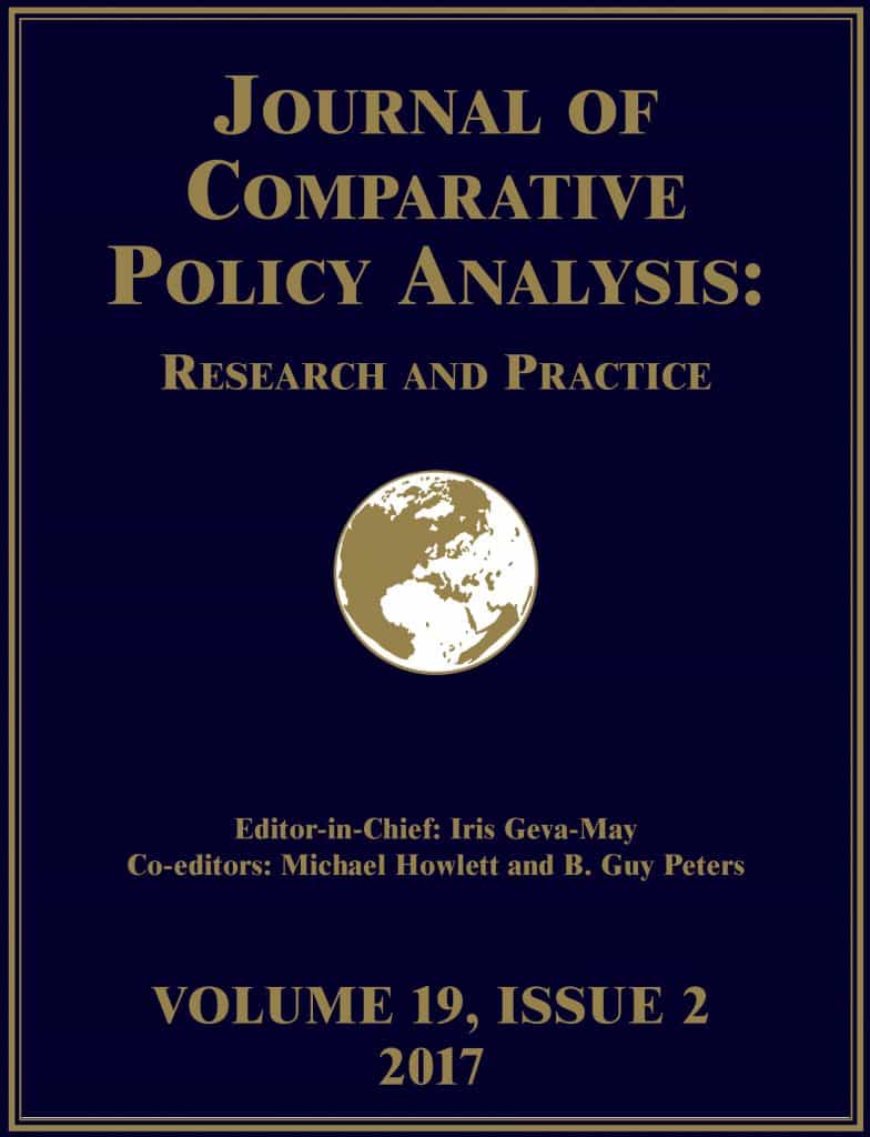 Journal of Comparative Policy Analysis 2016 vol 19 issue 2